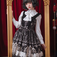 Robe Lolita magnifique robe Lolita en dentelle rétro robe moelleuse fille Lolita