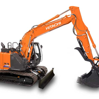 Excavator Crawler Hitachi ZX135 US Asli Jepang, Excavator Midi Hitachi Zaxis ZX135 US Murah dan Berkualitas Unggul