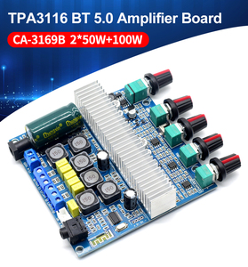 Professional <strong>2</strong>.<strong>1</strong> Channel TPA3116D2 Amplifier Board 5.0 HIFI High Output Power Subwoofer <strong>2</strong>*50W+100W Stereo <strong>Audio</strong> for Home Plastic - Product Image 4