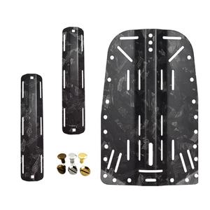 Dive Rite Plaque arrière en acier inoxydable Apeks <span class=keywords><strong>WTX</strong></span> Wing Tapis de plongée en fibre de carbone pour les plongeurs récréatifs Type EDM à fil - Product Image 1