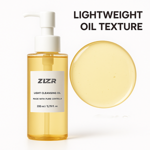 Aceite Limpiador Facial Suave de Doble Acción con Centella Asiática, 200 ml, para Maquillaje Ligero - Product Image 2