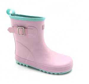 الوردي اللون المطاط الاطفال للماء ولينغتون الأحذية - Product Image 2