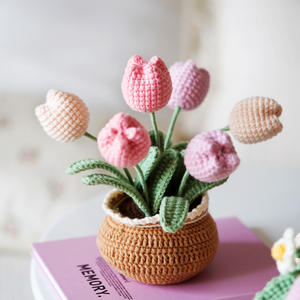 Instructions en anglais <span class=keywords><strong>fil</strong></span> de <span class=keywords><strong>coton</strong></span> mélangé kit crochet animal amigurumis diy set crochet kit <span class=keywords><strong>pour</strong></span> débutants - Product Image 3
