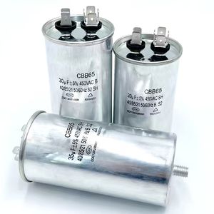Compresseur de climatiseur Songcon CBB65 <span class=keywords><strong>450VAC</strong></span> 5UF ~ 120UF, condensateur de coque en aluminium antidéflagrant de projecteur - Product Image 2