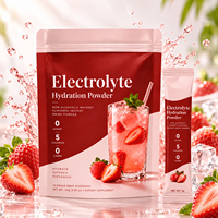 Poudre d'hydratation électrolytique OLLI, saveur whisky sans alcool, 0 sucre, 0 glucides, 5 calories, 30 sachets de 150g, compatible céto