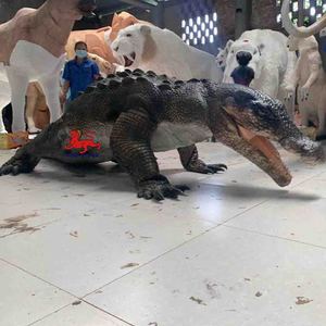 Costume de <span class=keywords><strong>crocodile</strong></span> animatronique réaliste de haute qualité pour parc à thème - Product Image 3