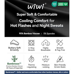 Robe de nuit sans manches personnalisée pour femmes en viscose de bambou, chemise sexy, babydoll, tailles S à XXL - Product Image 2