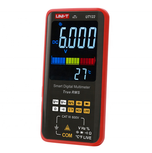 เครื่องมัลติมิเตอร์ดิจิตอลอัจฉริยะรุ่น UT121 ซีรีส์ UT121A UT121B UT122 ของ China UNI-T แสดงผลการวัดสองค่าพร้อมกัน - Product Image 6