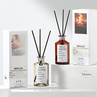 Diffuseur d'encens sans flamme haut de gamme en rotin, alternative au foyer chaud pour les week-ends décontractés, parfum longue durée 30-60 jours, vente en gros