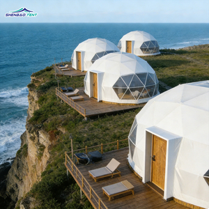 5m Glamping Geodesic Dome Tent for Resort Yurt and Igloo House Family Hotel Luxury Outdoor Camping Aluminum Profiles Sol - Product Image 4