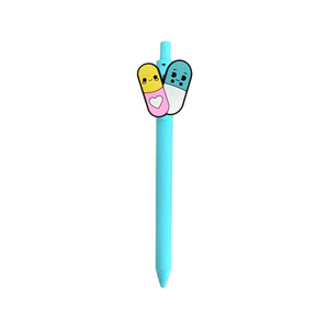 Stylo bille en plastique à pression avec breloques, design dessin animé <span class=keywords><strong>docteur</strong></span>/infirmière, accessoires médicaux 3D, vente chaude - Product Image 5