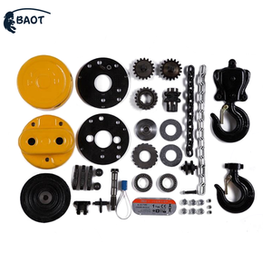 BAOT K25 Tipo Polipasto de cadena manual 1ton 2ton 3 T 5 T 10 T Polipasto de bloque de cadena doble - Product Image 2