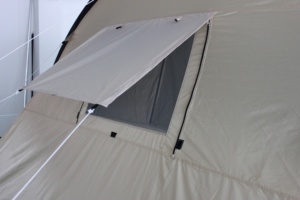 Grande <span class=keywords><strong>tente</strong></span> tunnel extérieure étanche pour 4-6 personnes <span class=keywords><strong>Toile</strong></span> Oxford Structure d'une chambre pour le camping familial et le glamping - Product Image 4