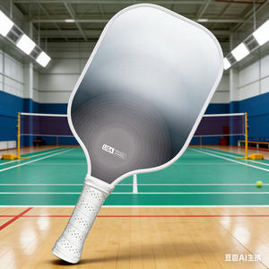Palas de Pickleball FitSpark Manufacturer Leo Edgeless de 16 mm, Ligeras y Duraderas, Fabricadas con Fibra de Carbono T700 - Product Image 1