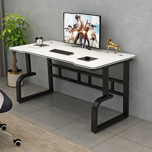 Chaud <span class=keywords><strong>pas</strong></span> <span class=keywords><strong>cher</strong></span> moderne Simple jeu <span class=keywords><strong>Table</strong></span> et chaise ensemble avec étagère haute qualité maison ordinateur <span class=keywords><strong>Table</strong></span> bureau bureau - Product Image 2