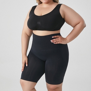 سراويل داخلية نسائية ضيقة بمقاسات كبيرة وخصر عالي لشد البطن وتشكيل الجسم، سريعة الجفاف وقابلة للتنفس وبدون خياطة - S2303 - Product Image 6