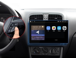 Autoradio Android 9.0 4+32G PX6 avec GPS, Navigation, Lecteur Audio Vidéo, Boîte PC, Wifi, BT, AMP 7851, OBD, DAB + SWC - Product Image 6