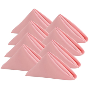 Diverses serviettes de table en tissu polyester pour mariage, fête, banquet, événements - Product Image 1