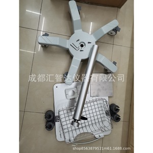 Carrito de herramientas móvil Huizhida YQ-01 de 610 mm con cesta y portavasos para uso hospitalario - Product Image 5