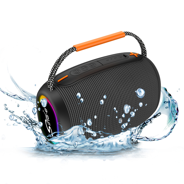 ZQS P18 Mini BT Speakerless Waterproof Speaker Subwoofer Hands-Free Mini Outdoor Music Box with Handle