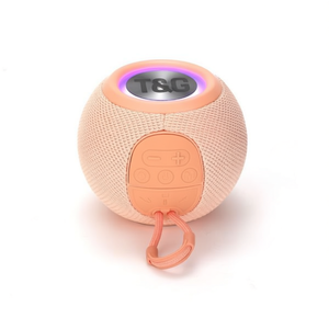Altavoz Bluetooth portátil T&G con luz LED y correa de transporte para uso en exteriores - Product Image 2