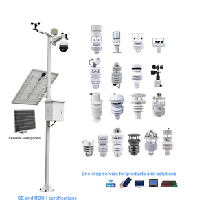 7-in-1 스마트 시티 기상 관측소용 데이터 로거 WiFi 다기능 실외 기상 관측소 - Product Image 1