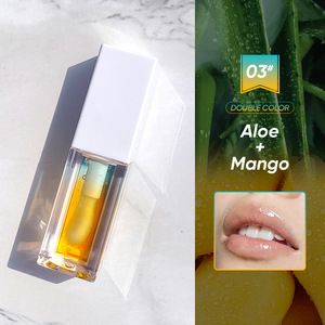 Aceite de brillo de labios Libre de crueldad vegana de marca propia, 24 horas de larga duración, aceite de plumping de labios, bálsamo labial hidratante Natural puro, cuidado - Product Image 4
