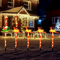 Guirlandes lumineuses LED solaires IP55 étanches pour arbres de Noël, cours et pelouses 2026
