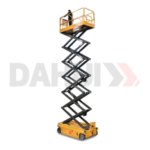 Plataforma Elevadora de Tijera Autopropulsada de Acero, Fácil Operación, Elevación Eléctrica de 4m, Móvil, Hidráulica, Certificación CE - Product Image 6