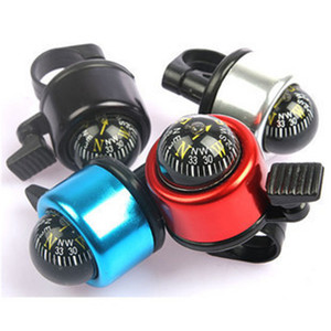 RIDERACE-Timbre <span class=keywords><strong>de</strong></span> bicicleta con sonido <span class=keywords><strong>de</strong></span> alarma con brújula, aleación <span class=keywords><strong>de</strong></span> aluminio, anillo para manillar <span class=keywords><strong>de</strong></span> bicicleta, seguridad, Metal, Ambiental - Product Image 2