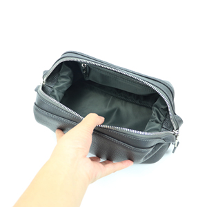 Commercio all'ingrosso di cuoio dopp kit <span class=keywords><strong>da</strong></span> <span class=keywords><strong>viaggio</strong></span> degli uomini di sacchetti di lavaggio di cuoio borsa <span class=keywords><strong>da</strong></span> toilette - Product Image 6