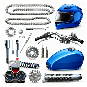 Service de fabrication sur mesure OEM, pièces et accessoires de moto, système moteur de haute qualité, système de cadre et de carrosserie de moto - Product Image 1