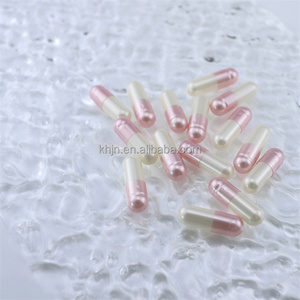 Groothandel Bulk Lege Harde Rundergelatinecapsules Maat 000 00 0 0e 1 2 3 4 5 Op Maat Bedrukte Lege Gel Capsules Shell Pink - Product Image 5