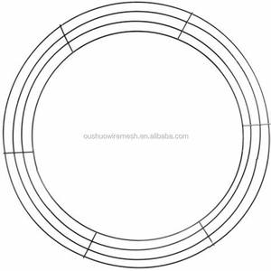 <span class=keywords><strong>18</strong></span> इंच सादे क्रिसमस दरवाजा माल्यार्पण हरी तार पुष्पांजलि फ्रेम घर की सजावट के लिए - Product Image 4