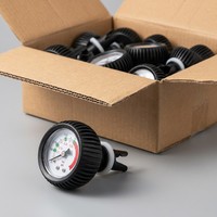Manomètre de pression gonflable de précision 0-5 PSI avec cadran à zone de sécurité codée par couleur, empêche les dommages causés par l'excès de gonflage pour le kayak et le surf