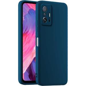 Coque de téléphone en silicone pour Mi 11T Mi 11T Pro, 6.67 pouces, bleu saphir, housse de protection mate - Product Image 1