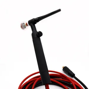 Antorcha TIG NORTH WP26 con kit de copa de vidrio con lente de gas y sopletes de soldadura refrigerados con tubo de silicona - Product Image 4