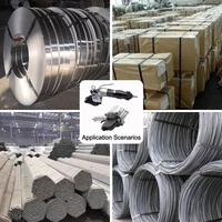 Flejadora Neumática de Acero Tipo Dividido para Paquetes de Madera, Bobinas de Acero, Material de Construcción, Palés, Fleje de 19mm, 25mm, 32mm