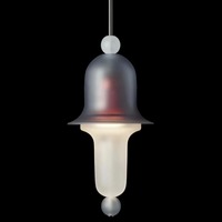 Luminaire suspendu en verre minimaliste moderne avec LED et lumière chaude pour salles à manger, zones de chevet, lampe design de style nordique