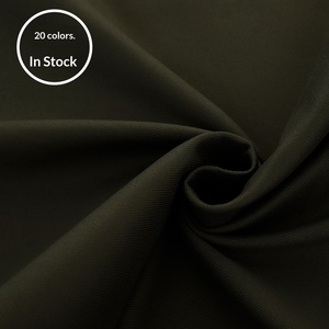 Tela de sarga elástica de algodón cepillado con carbono, textil tejido de elasticidad media para ropa de trabajo - Product Image 2