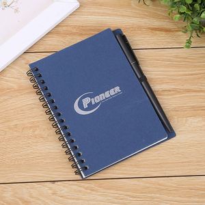 <b>Notebook</b> Marketing Hardcover <b>Notebook</b> and Pen <b>Sets</b> Stationery <b>Notebook</b>/A5 Eco Recycled Paper Notepads and Pen - Product Image 3