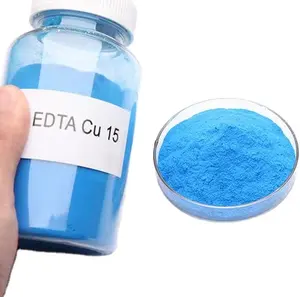 Hibong Factory's Organic Salt EDTA Cu Productos químicos orgánicos básicos para la industria alimentaria y cosmética Suministrados directamente en forma de polvo