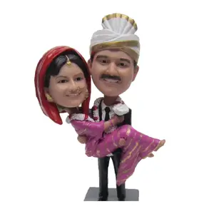 定制摇头印度结婚礼物家庭树脂人物装饰品创意家居摇头装饰
