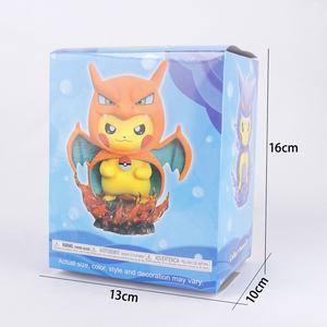 12cm Pickachu Pokemoned in PVC cosplay simpatico Anime figura per la collezione di giocattoli modello di decorazione - Product Image 4