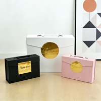 Échantillon gratuit de boîte d'expédition en papier kraft avec couvercle, boîte en carton ondulé pour cupcakes faits à la main, maquillage, emballage cadeau