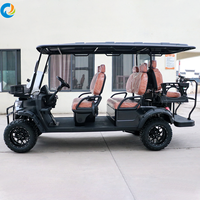 Robetaa Nouvelle Voiturette de Golf en Promotion de Haute Qualité 6 Places 400CC à Essence Personnalisation Disponible