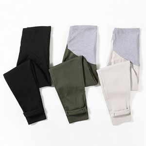 <span class=keywords><strong>Pantalon</strong></span> de maternité nouveau design de mode taille haute respirant <span class=keywords><strong>pantalon</strong></span> de maternité en coton couleur unie <span class=keywords><strong>pantalon</strong></span> de sécurité pour bébé - Product Image 1