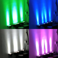 AOPU Projecteur mural LED 4-en-1 de haute qualité 24*10W pour éclairage de scène, idéal pour bars et soirées