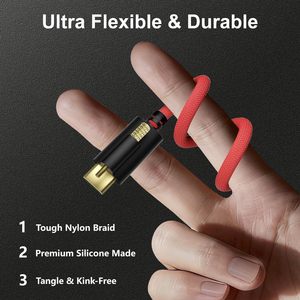 Cable de Transferencia de Datos y Energía USB-C a USB-C Ultraflexible con Bloqueo de Alvin's Cables para Monitor Blackmagic Pyxis, URSA Cine EVF - Product Image 6