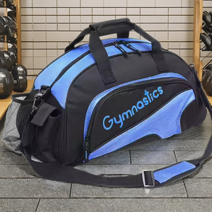 Canvas Sports Gym <b>Bag</b> Waterproof Fitness Training Tote with Dry Wet <b>Swimming</b> Shoes Pocket Shoulder Travel Luggage - Product Image 2